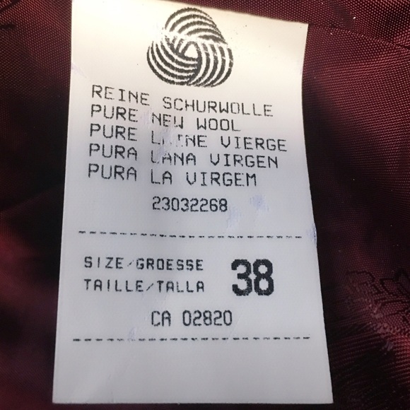 SOLD❌Mondi EUR Vintage Plaids WoolBlazerOversized - Picture 8 of 10